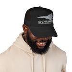 SU-27 Flanker Hat Russian Fighter Jet Military Aviation Cap Adjustable