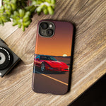 Red C4 ZR-1 King of the Hill Art Tough Phone Case