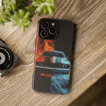 1969 Camaro Fire Ice Muscle Tough Phone Case Cover Gift Art
