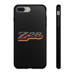 1978 Z28 Red Gold Emblem Muscle Car Tough Phone Case Gift Art