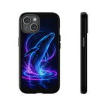 Neon Holographic Whale Phone Case | Tough Case