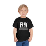 Vintage Car Toddler Short Sleeve Tee, Classic Car Lover Gift, 1969 Chevy Nova
