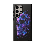 Holographic Skull Phone Case, Shattered Glass Iridescent Cover