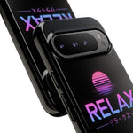 Relax Vaporwave Sunset Tough Phone Case Cover Gift Art