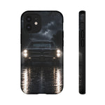 Vintage Muscle Car in Rain 1966 GTO phone case | Tough Cases