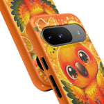 Sun Conure Kawaii Citrus Art Tough Phone Case