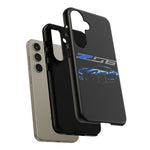 Blue C7 Z06 Sports Car Tough Phone Case Track Style Cover Gift