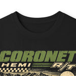 1970 Hemi Coronet muscle car collage Long Sleeve Tee
