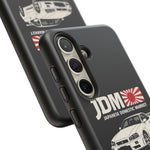 R34 Skyline GT-R JDM Rising Sun Tough Phone Case Cover Gift