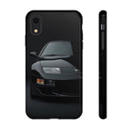 Black 300ZX Studio Front Tough Phone Case for JDM Enthusiasts