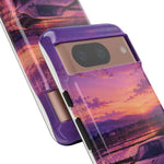 Sunset Skyline R34 Car Phone Case | Tough Phone Case