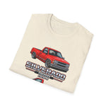 Classic Red 1994 Silverado 1500 Pickup T-Shirt | Truck Illustration