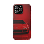 Red NSX Phone Case, 90s JDM Supercar Legend Tough Cover, Mens Gift