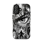 Manga Speed Lines Art Tough Phone Case