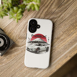 NSX Retro Mount Fuji Illustration JDM phone case | Tough Cover
