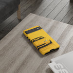 Yellow Miata Phone Case, NA Roadster 90s JDM Legend Cover