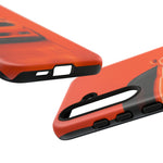 Orange C6 Z06 Studio Tough Phone Case for Sports Car Drivers
