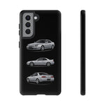 Silver Prelude Sports Coupe Tough Phone Case for JDM Fans