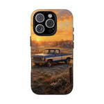 73 Chevy C10 Square body Truck Two-Tone Sunrise Tough Phone Case