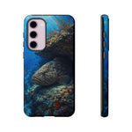 Grouper Reef Phone Case, Sunbeam Ledge Marine Art Tough Cover