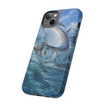 Tarpon Jump Phone Case, Fly Fishing Flats Tough Cover for Anglers
