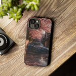 Cherry Blossom Street Scene R34 Skyline GTR Tough Case | Car Photo Cover