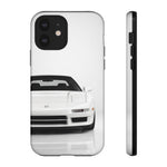 White NSX Phone Case, Retro 90s JDM Supercar Cover, Gift for Car Lovers