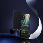 Salmon River Fishing Phone Case, Sunlit Current Cover