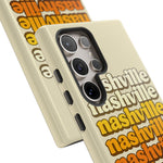 Nashville Retro Stack phone case | Tough Cover