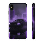 Midnight Charger Violet Neon Tough Phone Case