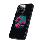Great Dream Wave Circular Badge Vaporwave Phone Case – Japanese Aesthetic