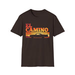 El Camino Retro Sunset Car T-Shirt Classic Utility Graphic Tee