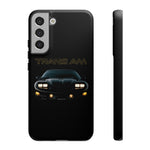 Dark 1998 Trans Am Front View Muscle Car Tough Phone Case Gift