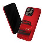 Red Miata Phone Case, NA MX5 90s JDM Roadster Tough Cover