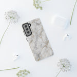 White Marble Pattern Phone Case | Tough Cover
