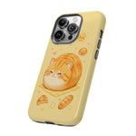 Orange Tabby Loaf Kawaii Chibi Pet Cat Art Tough Phone Case