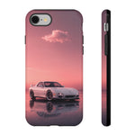 White FD RX-7 Blush Pink Sky Tough Case