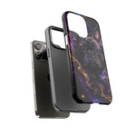French Bulldog Galaxy Marble Art Tough Phone Case