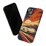 Retro Sunset Countach phone case | Sports car tough cover