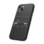 Dark 1998 Trans Am Front View Muscle Car Tough Phone Case Gift