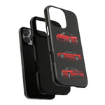 Red NSX Sports Car Phone Case Tough JDM 90s Classic Car Gift