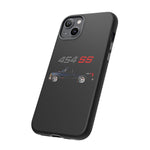 Chevy 1500 454 SS Sport Truck Phone Case Featuring Pickup Side Profile