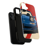 Miata Mariner Blue Pop-up Tough Phone Case for JDM Car Fans