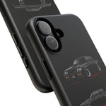 Black GNX Phone Case, Three-View Muscle Car Vector Tough Cover
