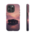 C8 Corvette Silhouette Pastel Horizon Case