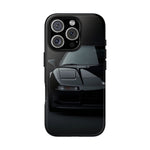 Black NSX Low-Key Minimal Tough Phone Case for 90s JDM Fans