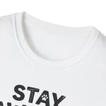 Stay Pawsitive Corgi T-Shirt for Dog Dad Funny Dog Lover Gift Tee