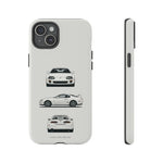 1993 Supra A80 White Triple View JDM Tough Phone Case Cover