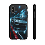 C8 Rain Tunnel Phone Case Racing Tough Case for Corvette Drivers