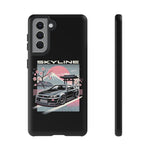 R34 Skyline GT-R Sakura Mountain JDM Tough Phone Case Gift
